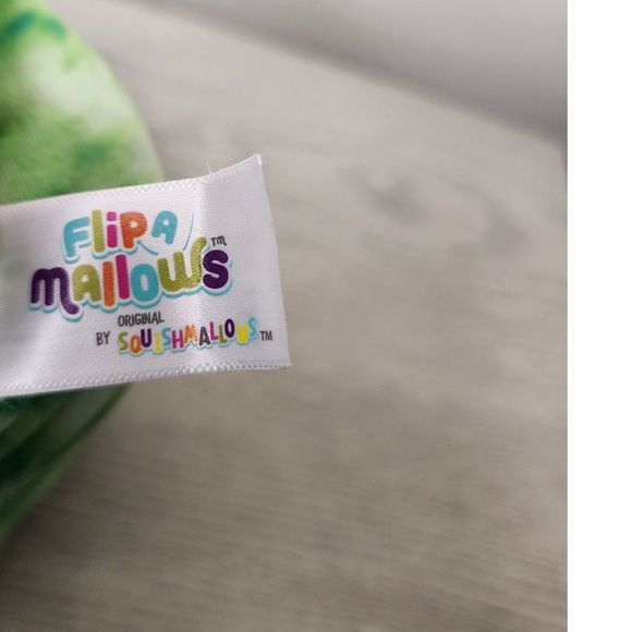 Squishmallows Flip A‎ Mallows Shantira & Rocio Dinosaur Reversible - Picture 2 of 7